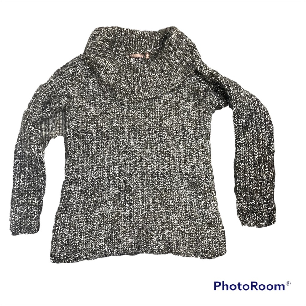 525 America | Alpaca & Wool Sweater oversized chunky knit cowl neck xs